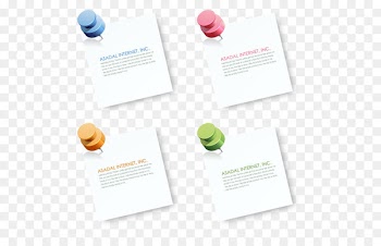 Paper Menu Sticker - Four-color stickers will pin 