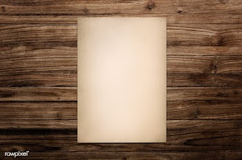 Paper mockup on wood background | Free stock psd mockup - 578685