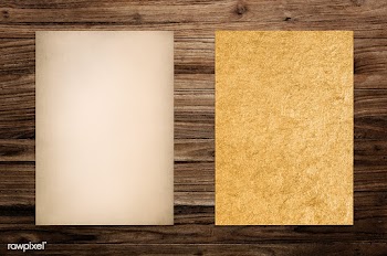 Paper mockup set on wood background | Free stock psd mockup - 578696