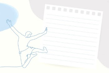 Paper note frame background, person | Free Photo - rawpixel