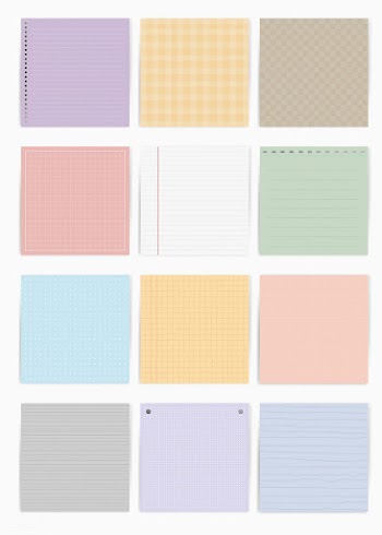 Paper note illustration | Free stock vector - 1016735