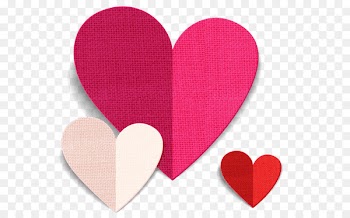 Paper Origami Heart Valentine's Day - Sticker 