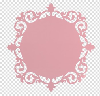 Paper Ornament Frames Die cutting, fancy transparent background PNG clipart