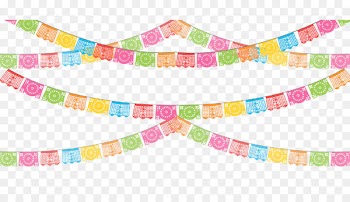 Paper Papel picado Party Banner Clip art - fiesta 