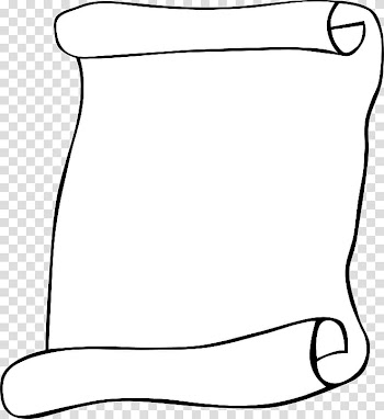 Paper Parchment , cartoon vertical frame transparent background PNG clipart