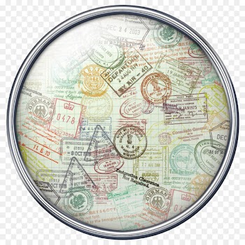 Paper Passport stamp Wedding invitation Zazzle - passport 