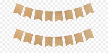 Paper Pennon Banner Clip art Bunting - kraft clipart 