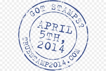 Paper Penny Black Postage Stamps Rubber stamp Mail - Simon Says 