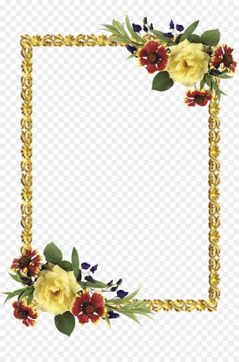 Paper Picture Frames Flower - flower frame 