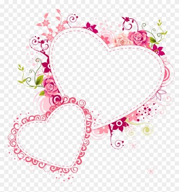 Paper Picture Frames Heart Love Clip Art - Heart Photo Frame Png