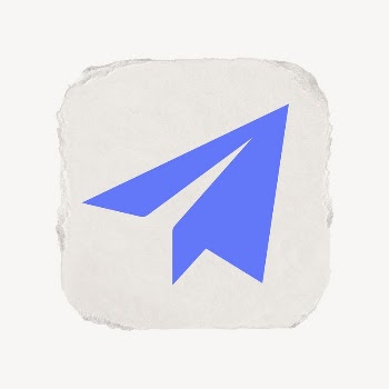 Paper plane direct message icon, | Free Icons - rawpixel