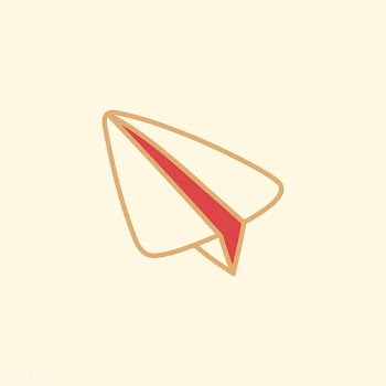 Paper plane doodle icon | Free stock vector - 893000