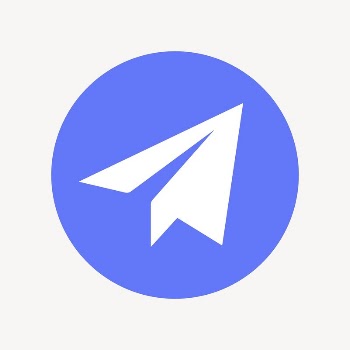Paper plane messenger icon, flat | Free Icons - rawpixel
