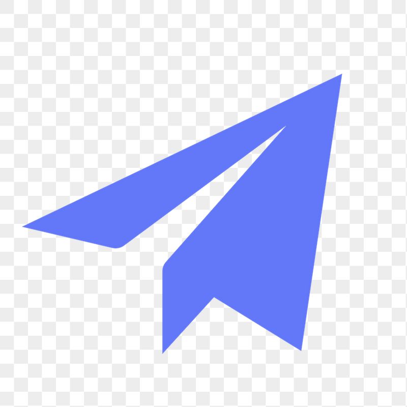Paper plane messenger png icon | Free Icons - rawpixel