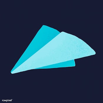Paper plane social media icon vector | Free stock vector - 533161