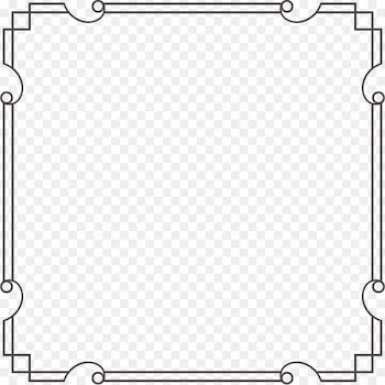 Paper Plastic Box Tongue - Square Border 