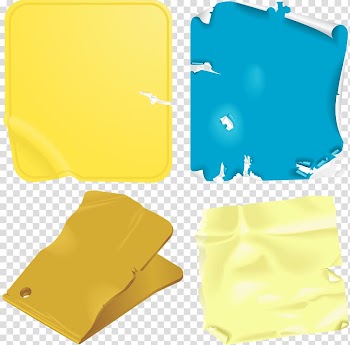 Paper Post-it note Sticker Label Manufacturing, Color paper notes transparent background PNG clipart