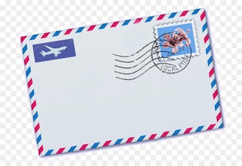 Paper Postage Stamps Airmail Envelope - Envelope 
