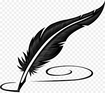 Paper Quill Pen Inkwell Clip art - Nonfiction Writing Cliparts 