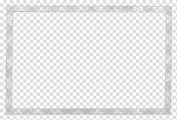 Paper Rectangle Square Area, gray frame transparent background PNG clipart