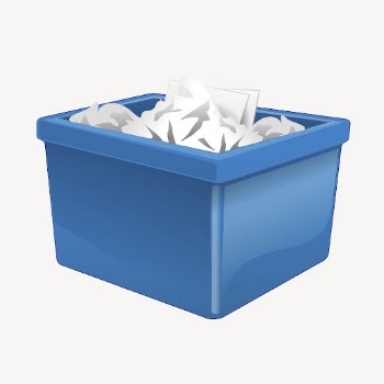 Paper recycling box clipart, collage | Free PSD - rawpixel