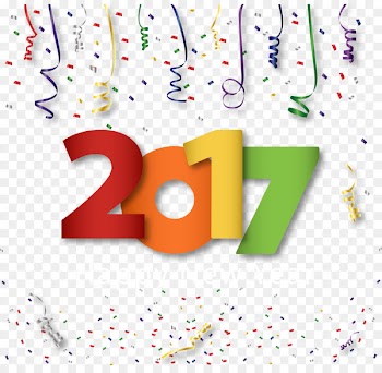 Paper Ribbon - 2017 celebration ribbon effect 