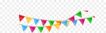 Paper Ribbon Balloon - Festival flag streamers 