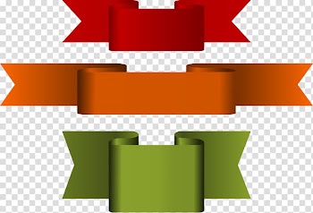 Paper Ribbon Banner , Ribbon Banner transparent background PNG clipart
