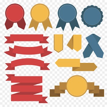 Paper Ribbon Clip art - Creative ribbon vector material 
