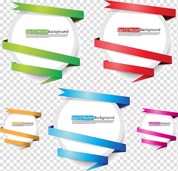 Paper Ribbon Textile Gift wrapping, text border 2 transparent background PNG clipart