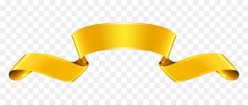 Paper Ribbon Web banner Gold Clip art - ribbon 