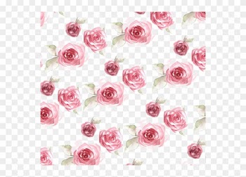 Paper Rose Flower Pattern - Rose Print