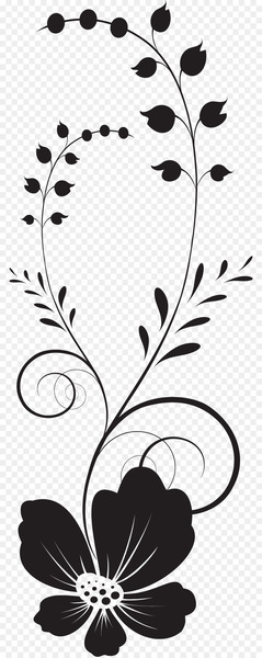 Paper Rubber stamp Monogram Scrapbooking Pattern - plant 