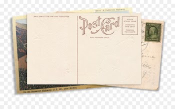 Paper Rubber stamp Post Cards Postage Stamps Stampers Anonymous - Cafe Postcard 