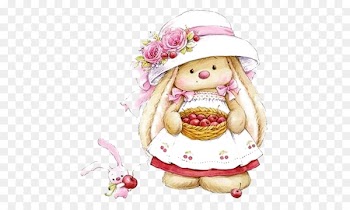 Paper Rubber stamp Postage stamp Craft Rabbit - Pastoral style rabbit 