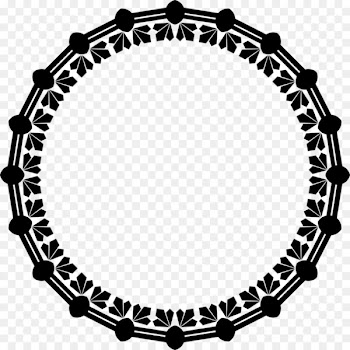 Paper Rubber stamp Postage Stamps - circle frame 