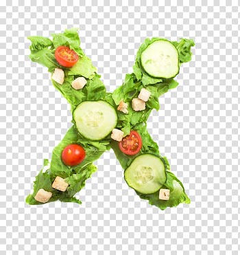 Paper Salad Euclidean Fototapeta, Composed by a fork vegetables transparent background PNG clipart