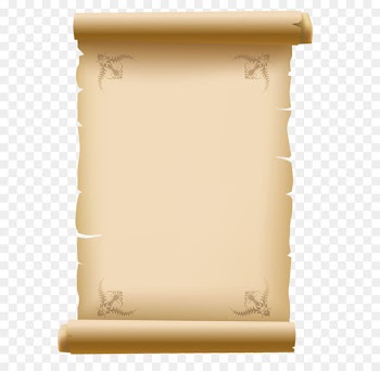 Paper Scroll Clip art - Scrolled Old Decorative Paper PNG Clipart Picture 