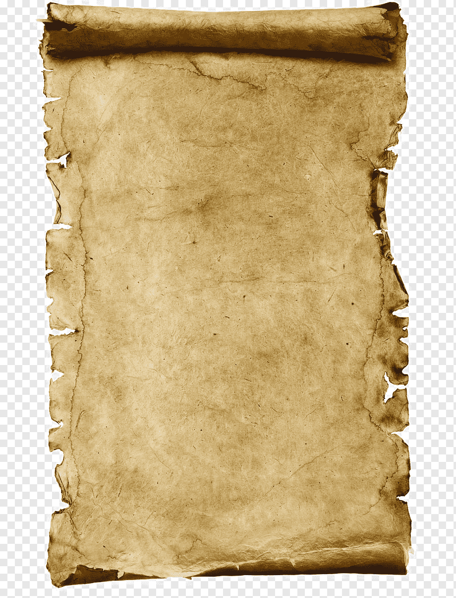 Paper Scroll graphy Parchment, Kraft paper, brown paper, essay, torn, note Paper png