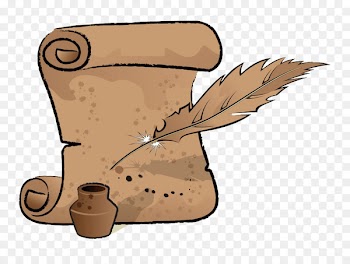 Paper Scroll Quill - pen 
