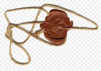 Paper Sealing wax Rope Stock photography - Hemp and wax seal 