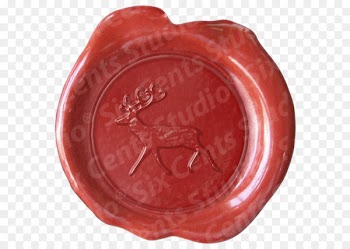 Paper Sealing wax Stamp seal Wedding invitation - Seal 