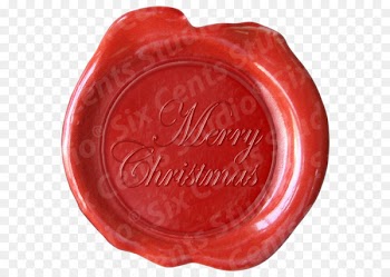 Paper Sealing wax Sticker - Seal 