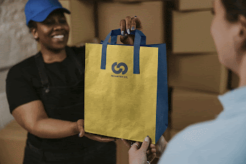 Paper shopping bag mockup, product | Free PSD Mockup - rawpixel