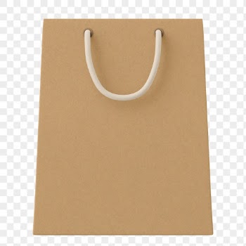 Paper shopping png bag, 3D | Free PNG - rawpixel