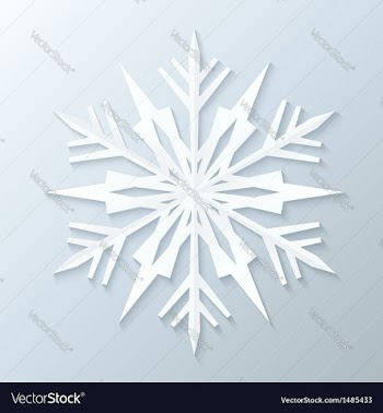  					Paper Snowflake vector&nbsp;image														