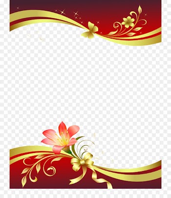 Paper Stationery Flower Pin - Chinese wind letter border 