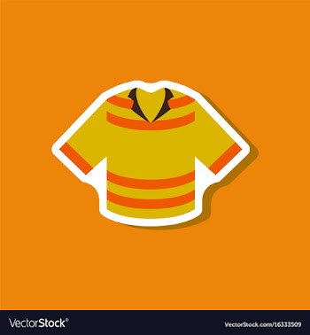 Paper sticker fashion clothes t-shirt vector image
