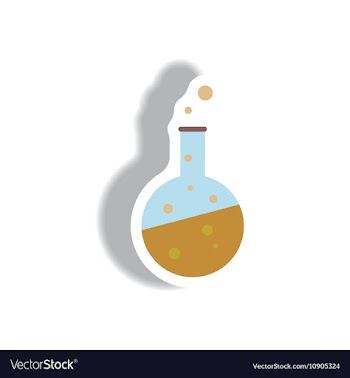 Paper sticker Halloween icon vector image
