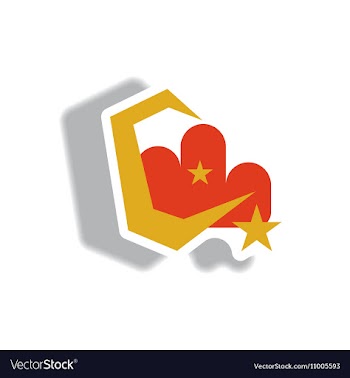 Paper sticker Halloween icon vector image